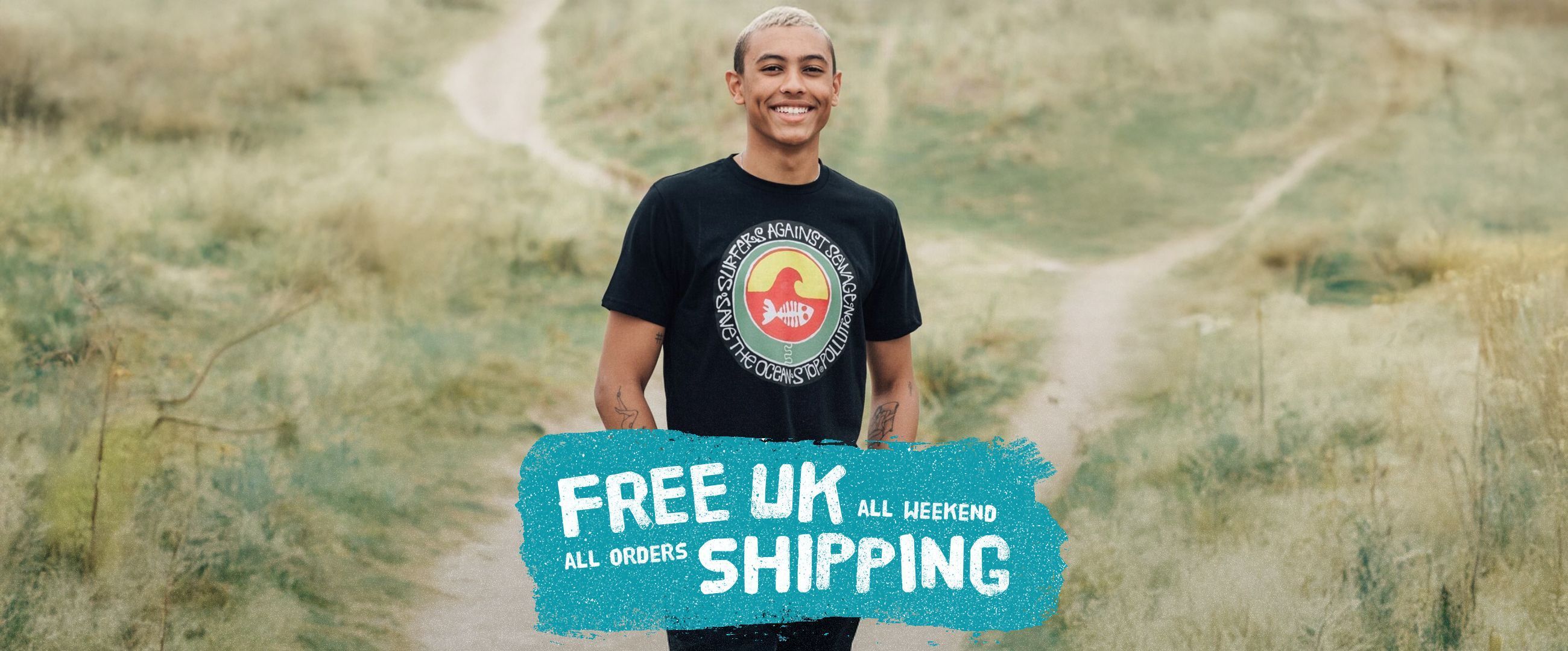 Man wearing SAS t-shirt