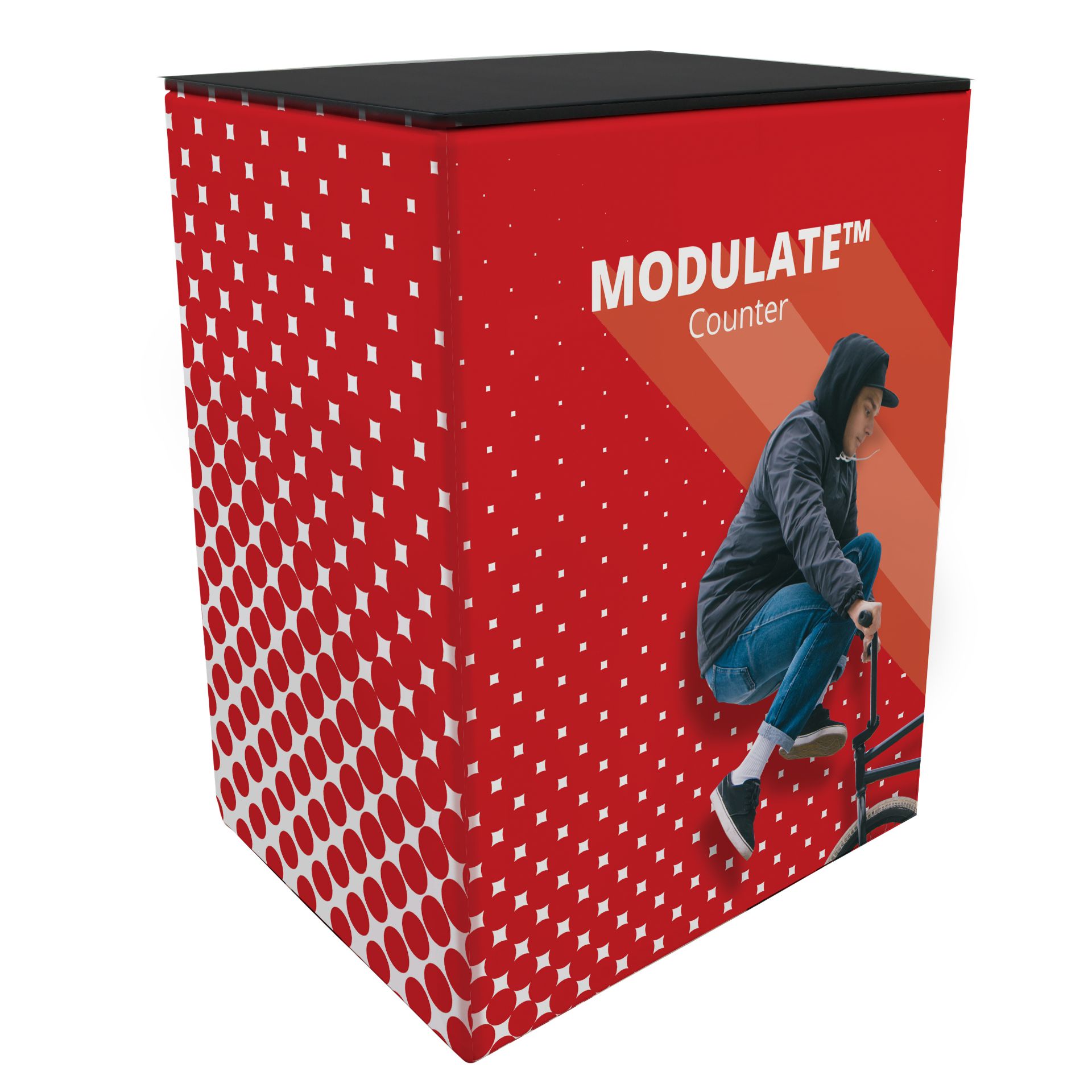 Non-illuminated portable counter option