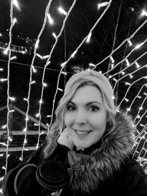 A person taking a selfie