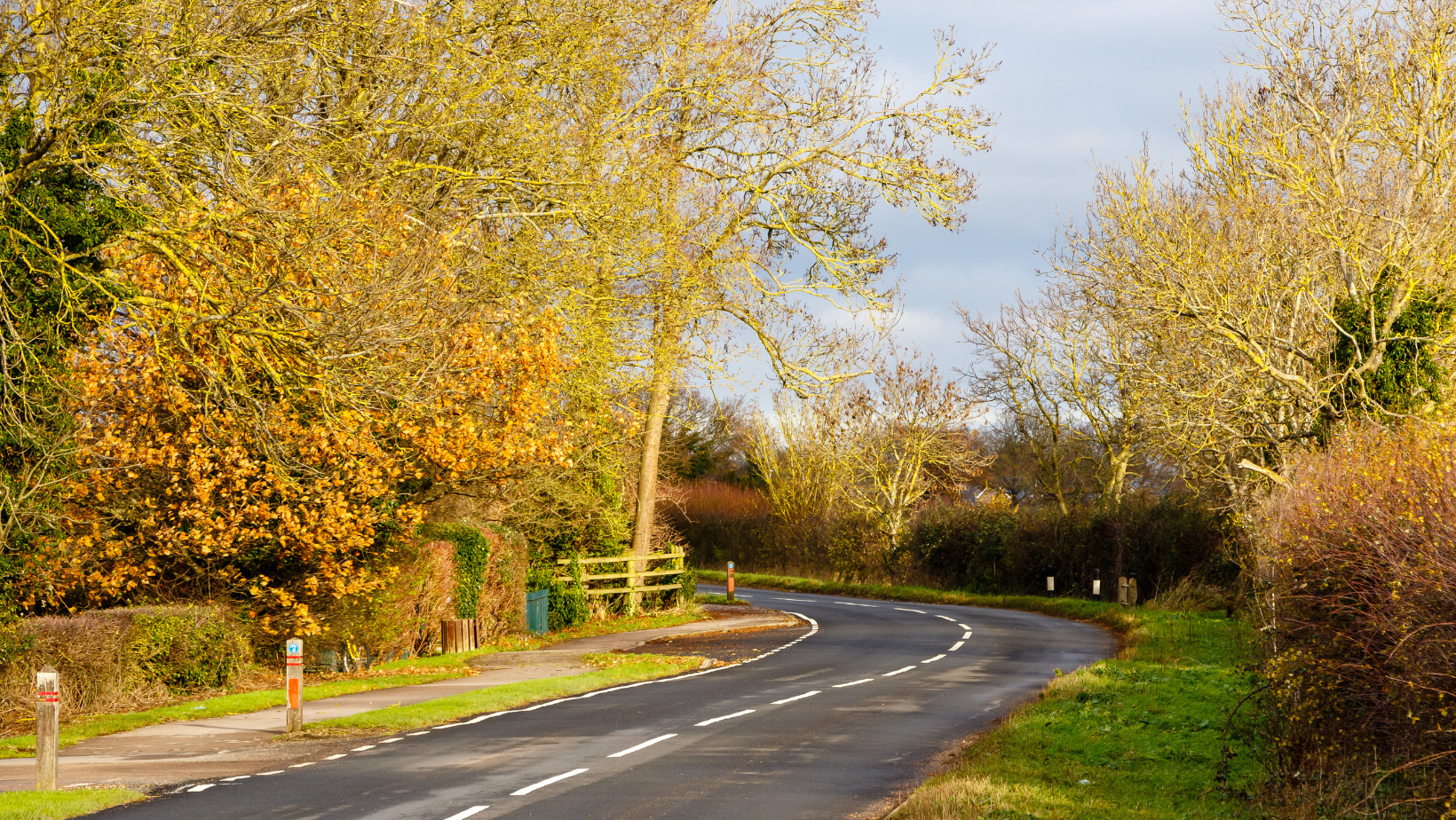 Road in Cambridgeshiure