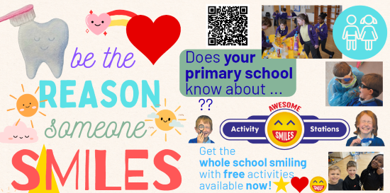 Awesome smiles poster snip