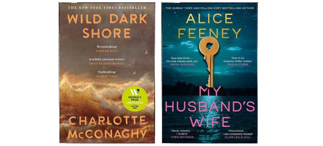 Image shows the covers of the two titles listed below.
