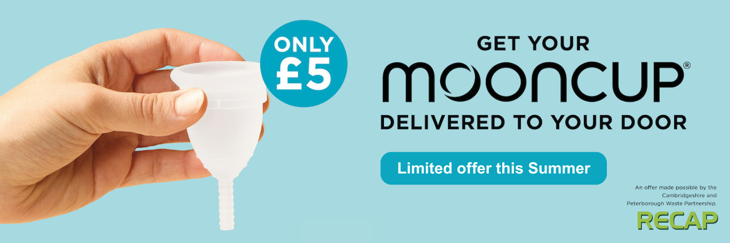 Image of Mooncup, only £5, get your Mooncup delivered to your door, limited offer this summer.
