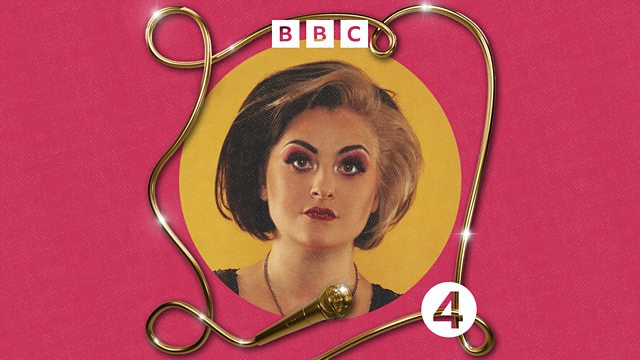 Kiri Pritchard-McLean with a gold microphone