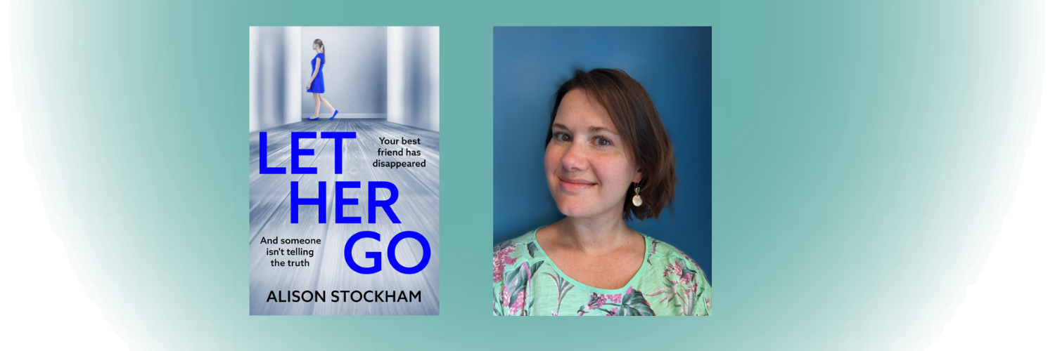 The author and the cover of Let Her Go