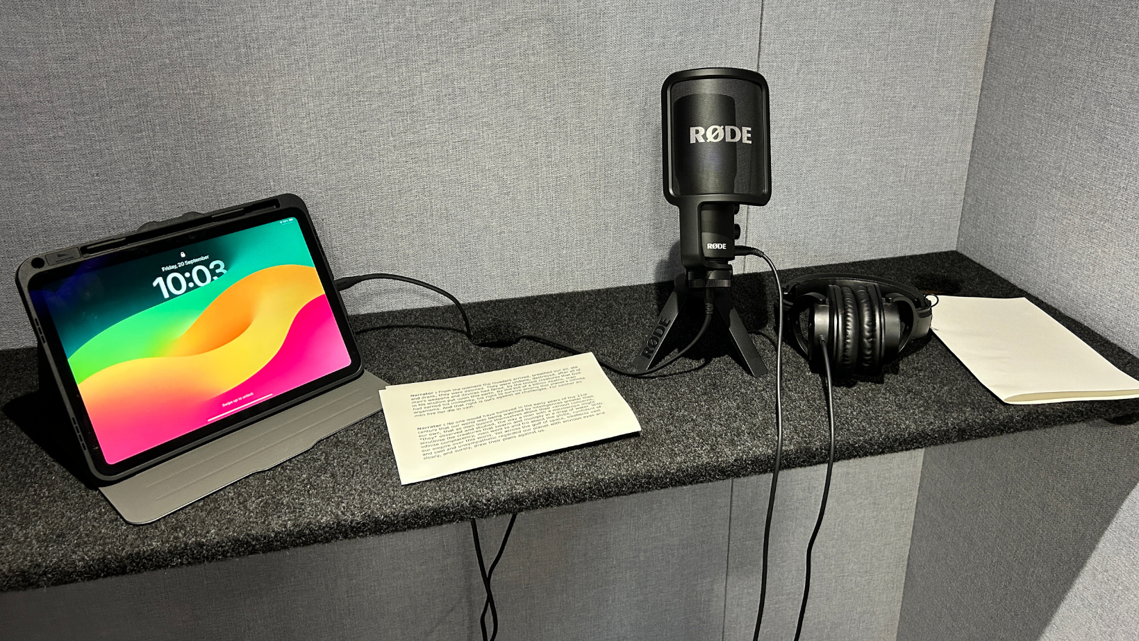 Sound recording equipment