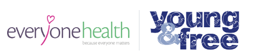 everyone health and young and free logo
