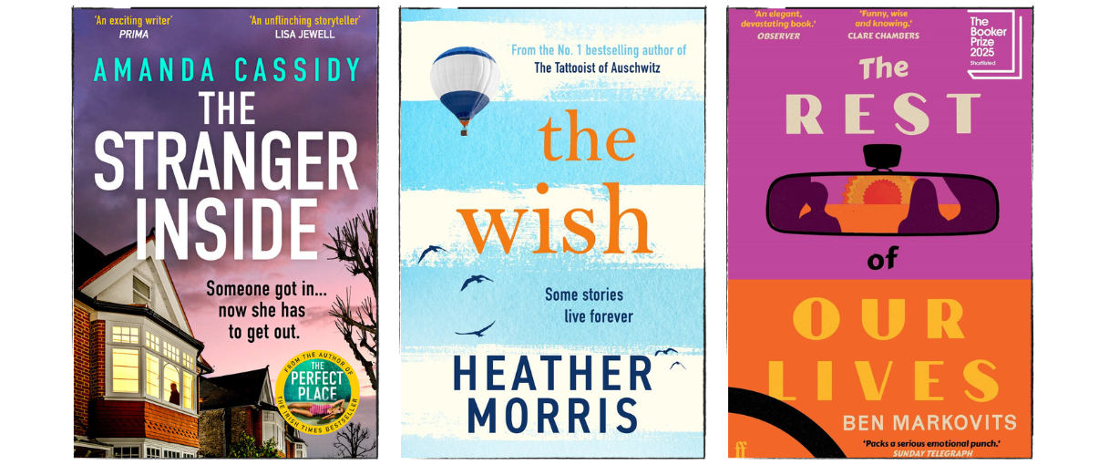Image shows the three covers listed below