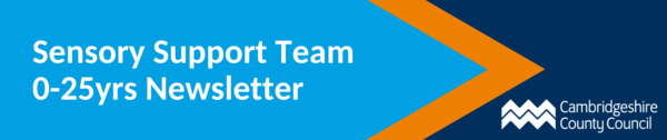 Sensory Support Team 0-25 years newsletter banner image