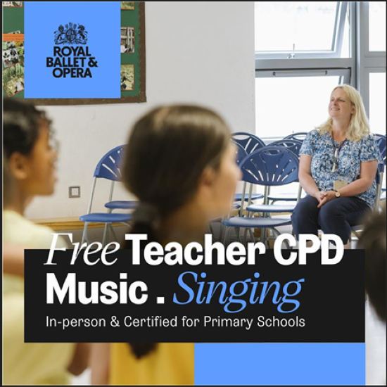 Free music CPD flyer