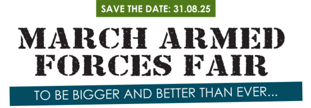 March Armed Forces Fair flyer snip