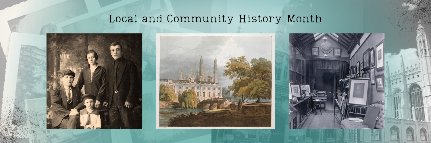 Local and Community History Month, lots of old black and white photos