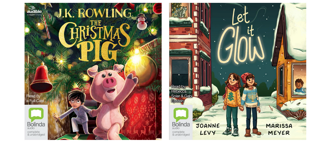 Covers of the titles listed.