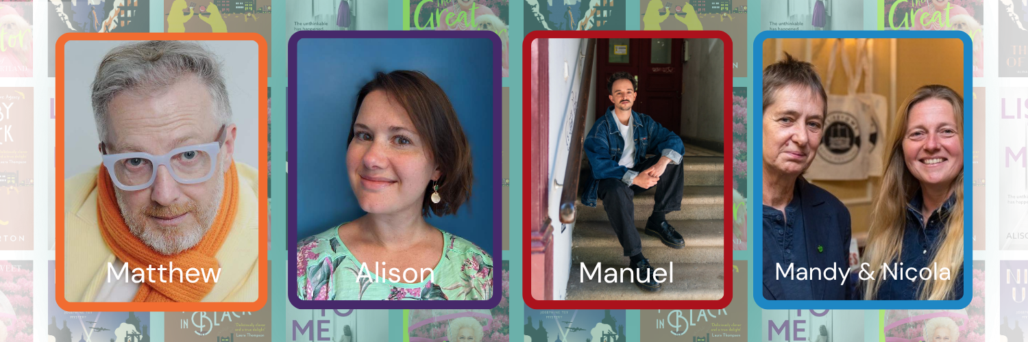 Picture shows four images of the authors listed below