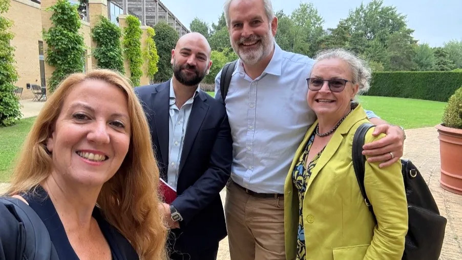 Professor Sally Collins and Oxailis Ltd colleagues