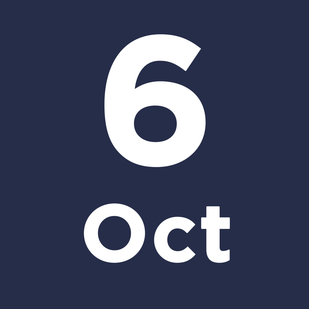 6 Oct