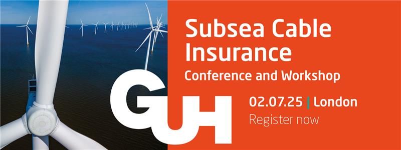 Artwork for 'Subsea Cable Insurance Conference and Workshop 2025' event