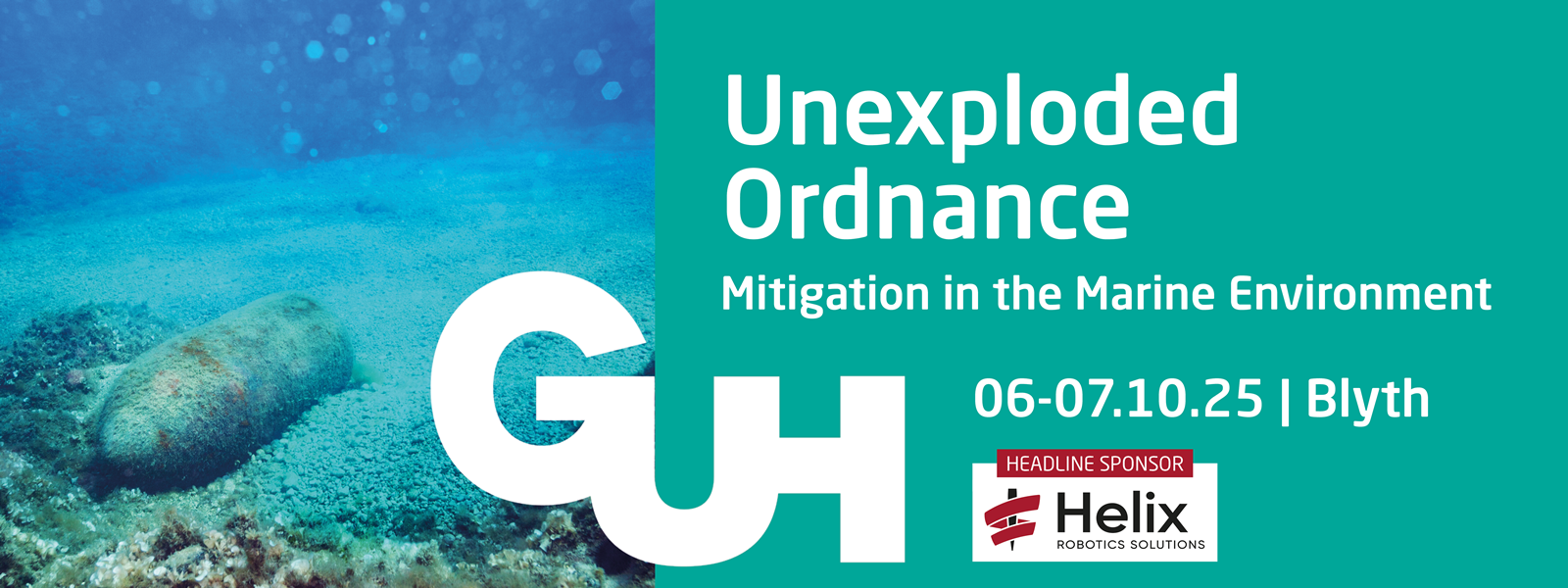 Artwork for 'Unexploded Ordnance: Mitigation in the Marine Environment' event