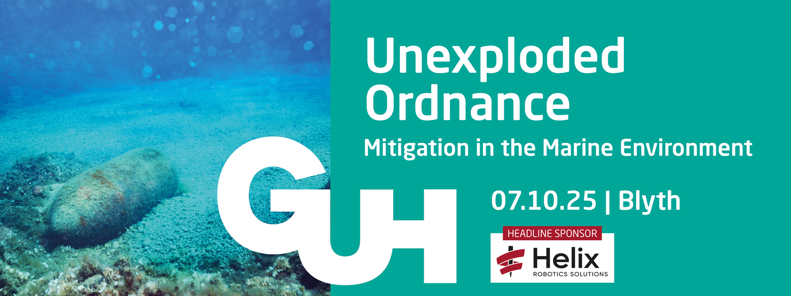 Artwork for 'Unexploded Ordnance: Mitigation in the Marine Environment' event