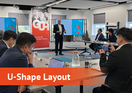 U-Shape Layout Orange