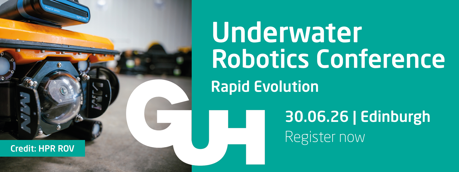 Artwork for 'Underwater Robotics Conference 2026' event