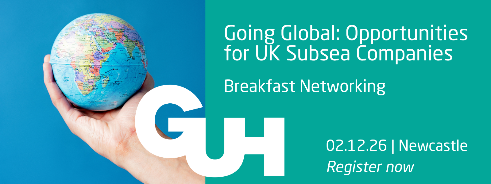 Artwork for 'Going Global: Opportunities for UK Subsea Companies' event