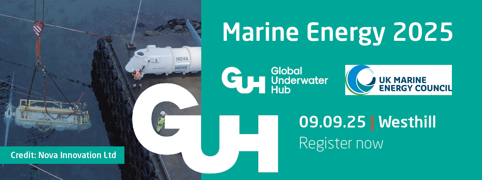 Artwork for 'Marine Energy 2025' event