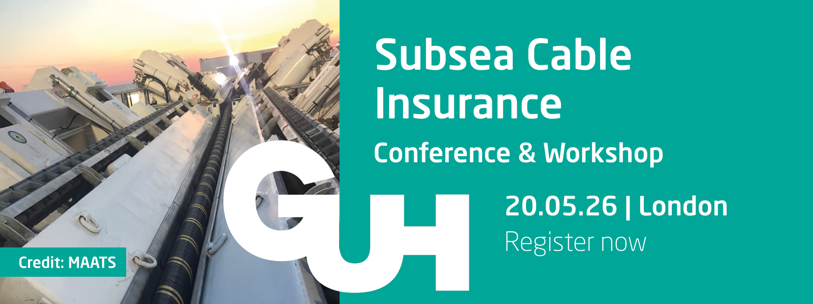Artwork for 'Subsea Cable Insurance Conference & Workshop 2026' event