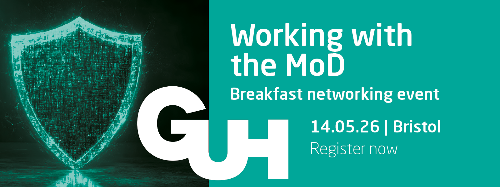 Artwork for 'Working with the MOD Breakfast networking event' event