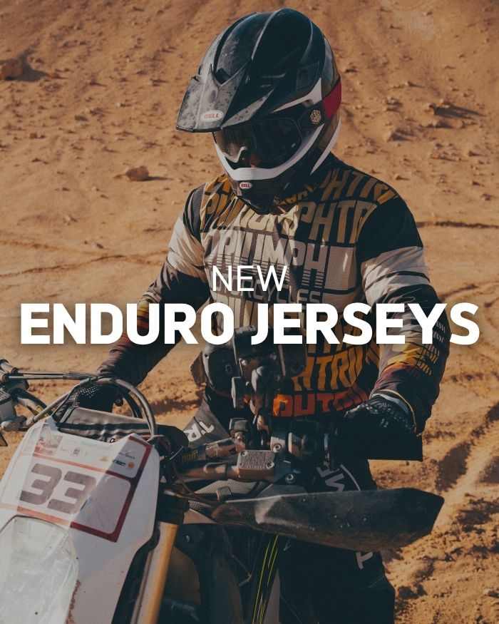 New Triumph Enduro Jerseys