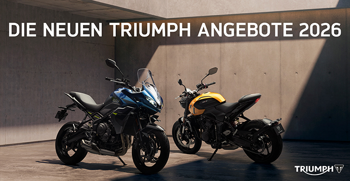 DIE NEUEN TRIUMPH ANGEBOTE 2026