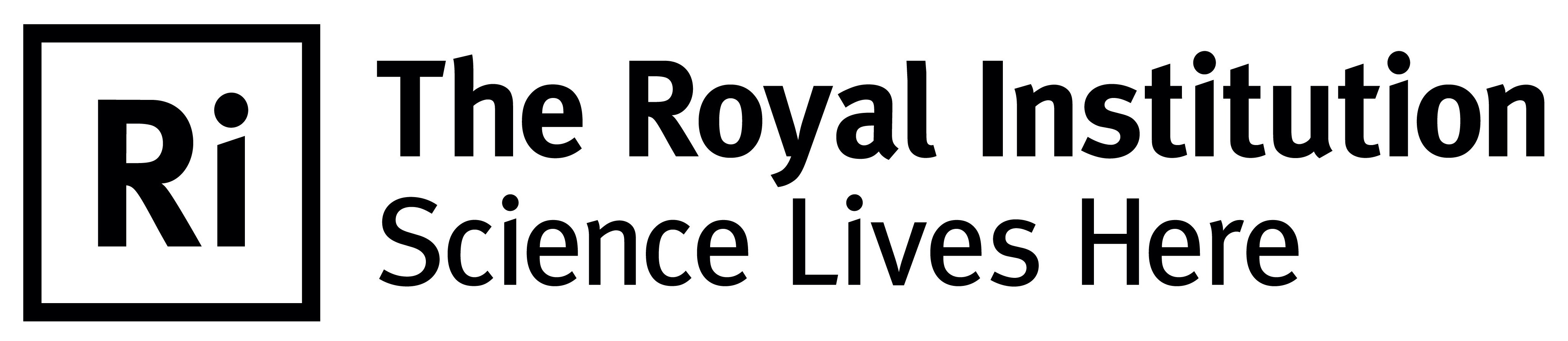 The Royal Institution: Science Lives Here logo