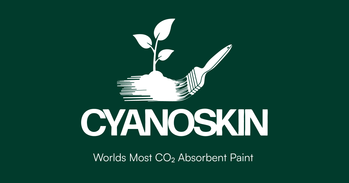 Cyanoskin logo - world's most CO2 absorbent paint